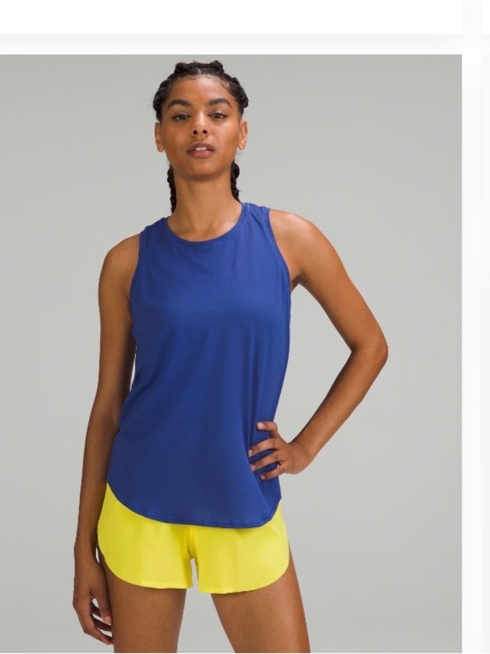 Lululemon Athletica Royal Blue Tank Top